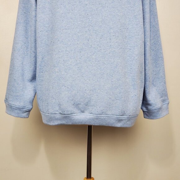 Karen Scott Sport Essential Blue Fleece Sweatshirt NEW NOWT Size 2X - Picture 8 of 12